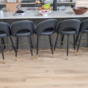 Black and Gold Bar Stools